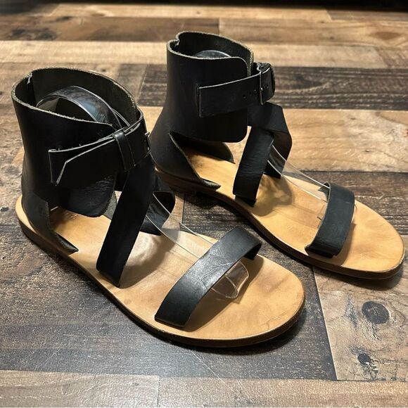 Chloe Strappy Leather Sandals